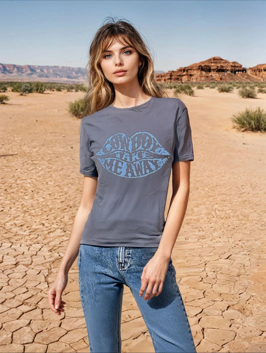 Cowboy Take Me Away Graphic