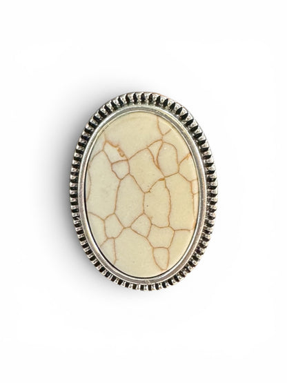 Oval Stone Ring