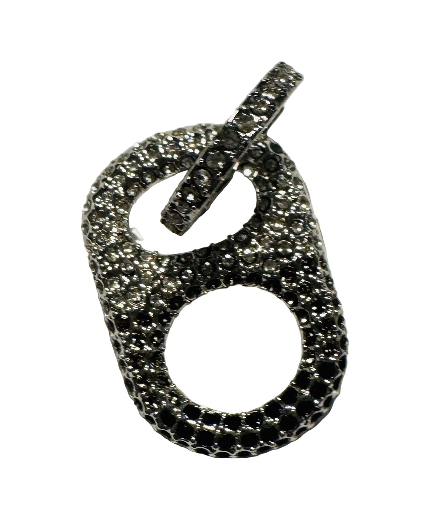 3.	Two-in-One Huggie Hoop Earrings with detachable pop tab charm