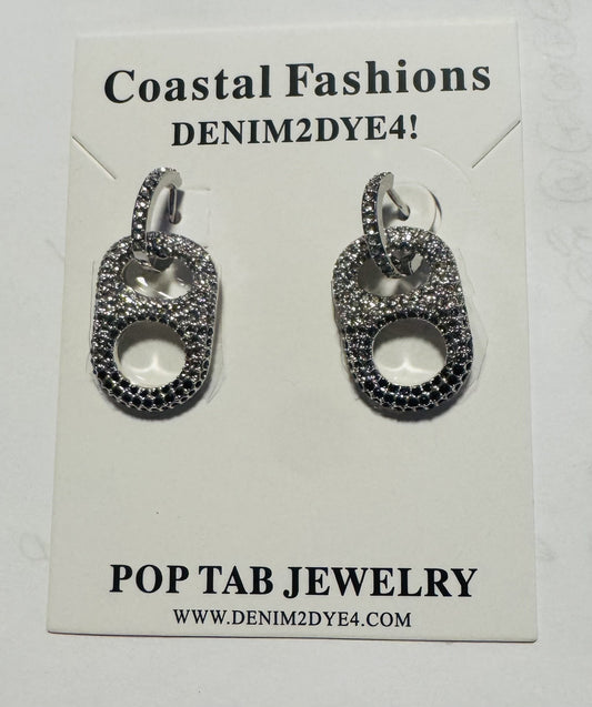 moonlit glam ombre earrings on product card