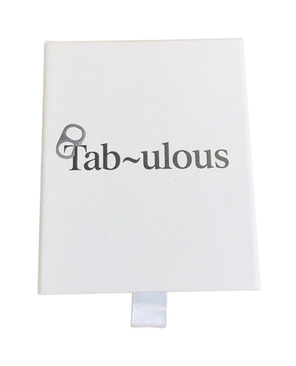 Rose Gold Classic Pop Tab Floating Pendant Necklace by Tab~ulous™