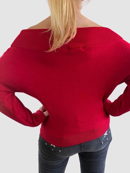 The Rae Lynne Sweater ~ Off the Shoulder Dolman Sleeve
