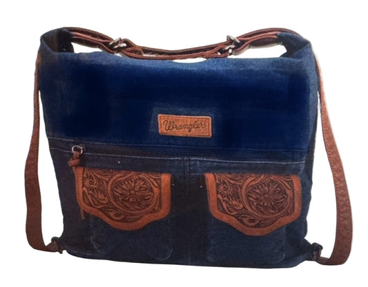 Wrangler Pack It In Denim Handbag / BackPack