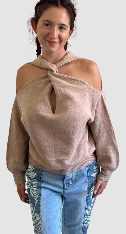 The Fiona Cold Shoulder Sweater - 3 Ways To Wear