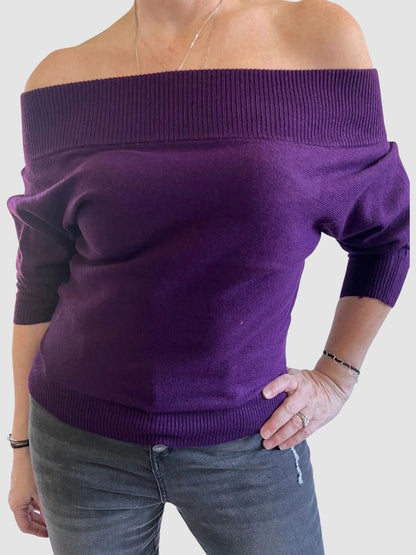 The Rae Lynne Sweater ~ Off the Shoulder Dolman Sleeve