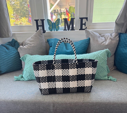 Beach Timer Woven Tote