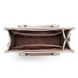 Montana West Beige Embroidered Concealed Carry Tote Inside View
