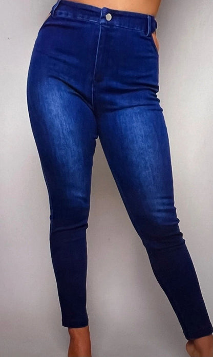 Heart Cutout Curvy Skinny Jean