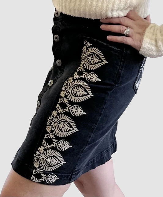 Mandala Skirt ~ Style &Co Women's Size 6