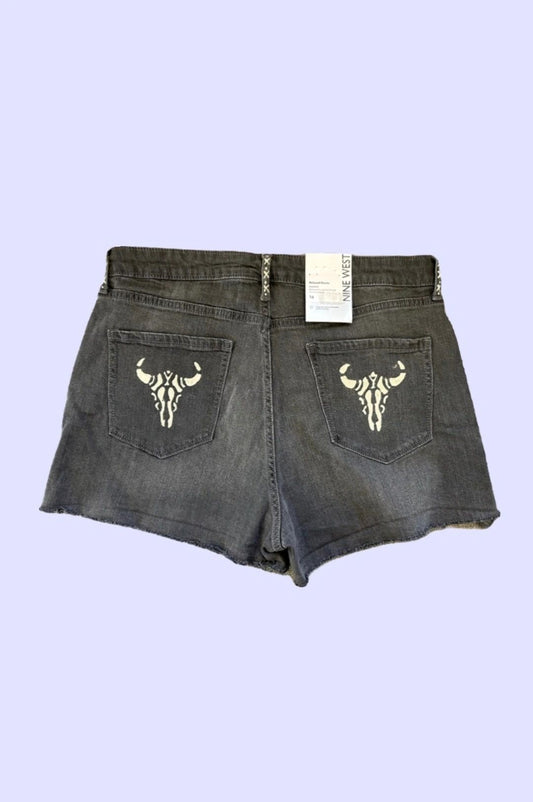 Steer Clear Shorts ~ Nine West Women's Size 14