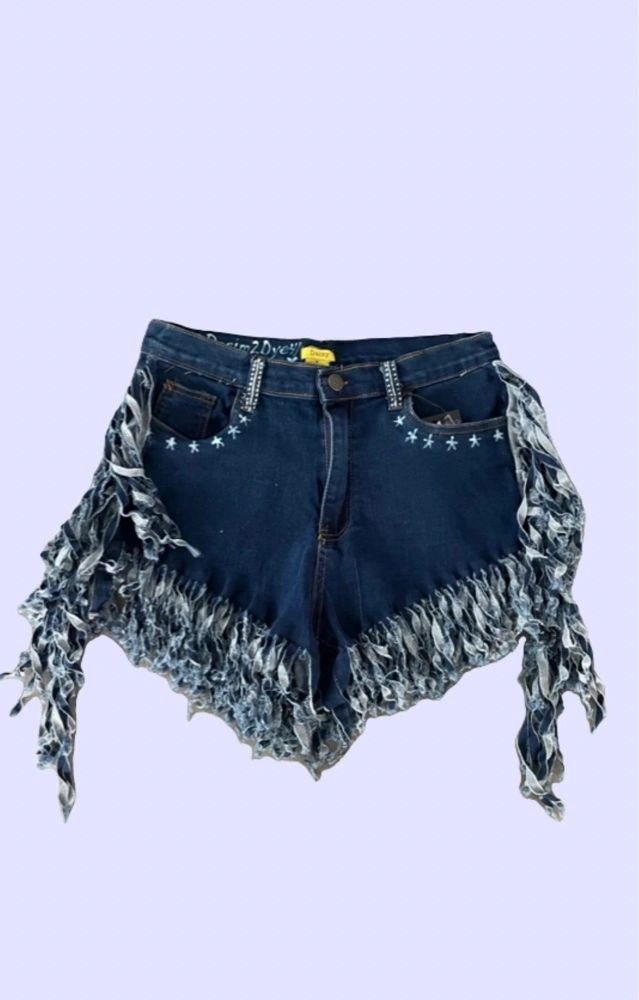 Star Fringe Shorts ~ Size Small, Medium, Large