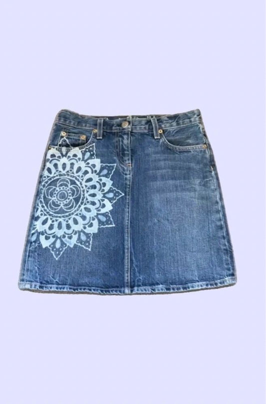 Mandala Midi Skirt ~ J. Crew Women's Size 2/26