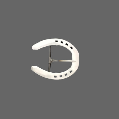 Iron Horseshoe Statement Belt Buckle