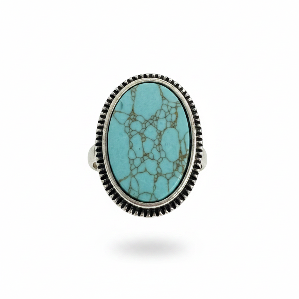 Oval Stone Ring