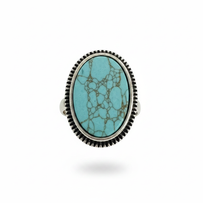 Oval Stone Ring
