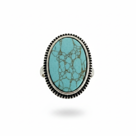 Oval Stone Ring