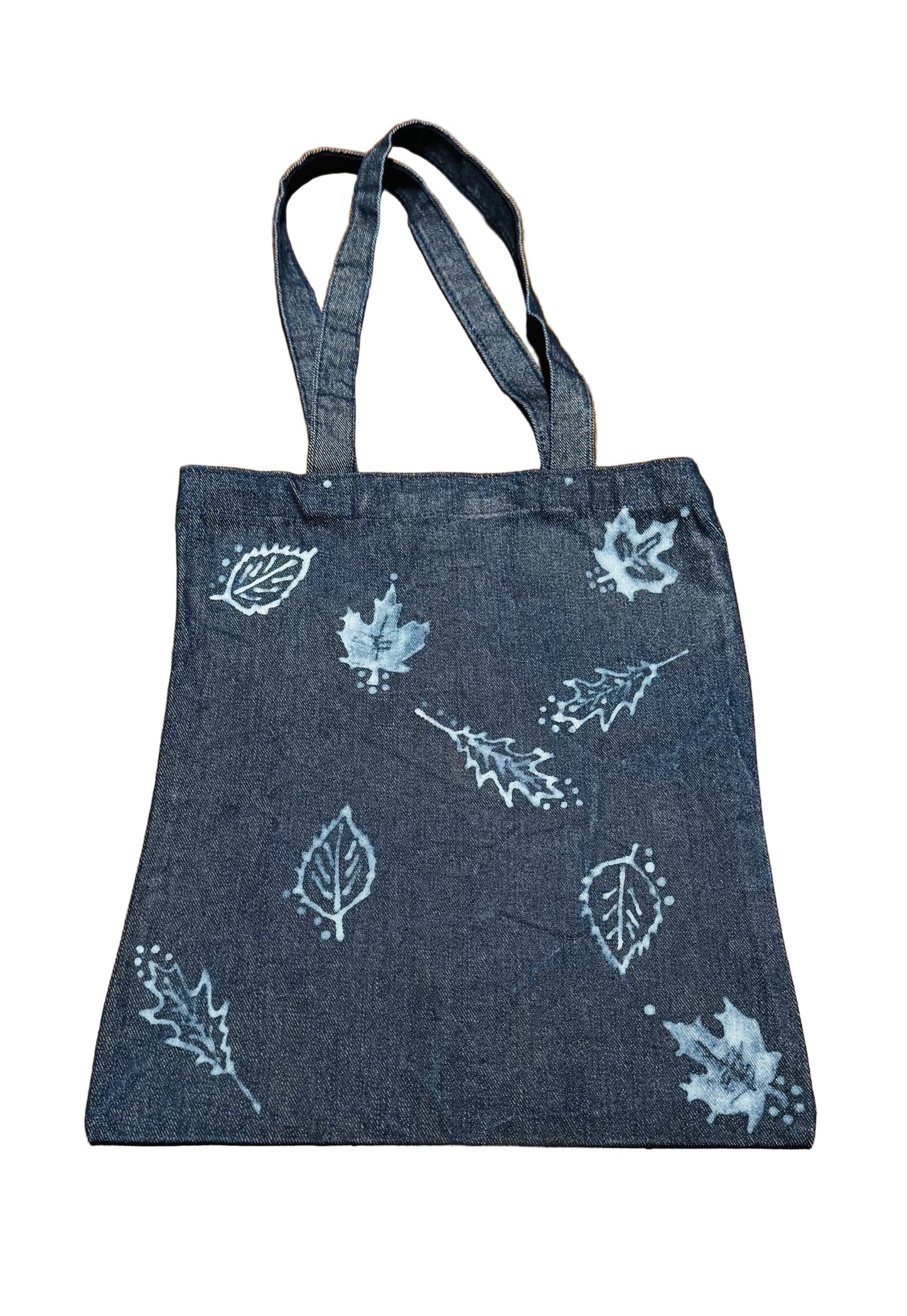 Hand Bleached Denim Tote Bag Collection