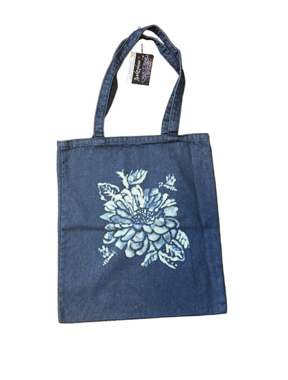 Hand Bleached Denim Tote Bag Collection