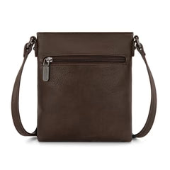 Western Denim Pocket Fringe Crossbody by Wrangler - 6 Colors Available