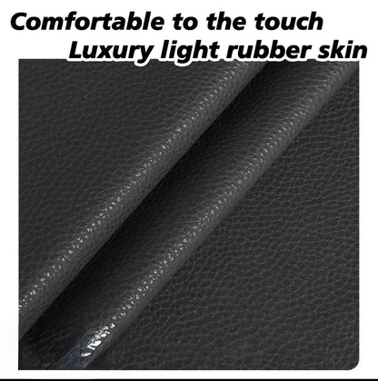 The purse perch made from comfortable light rubber skin in black, brown and gray. 