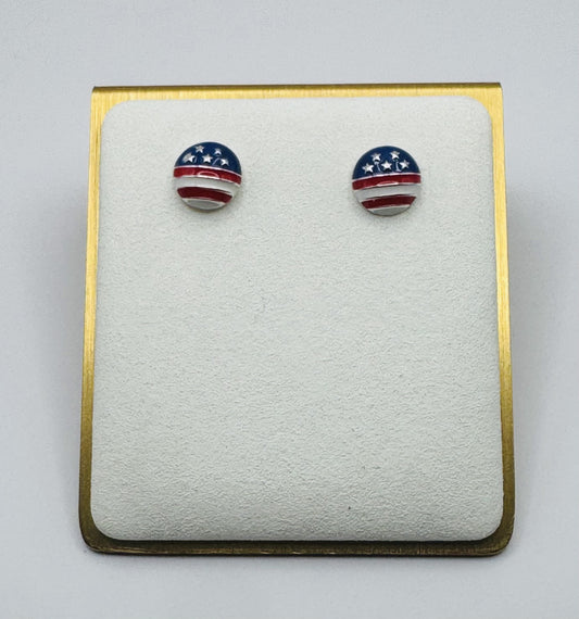 stars-stripes-round-enamel-red-white-blue-earrings-patriotic-jewelry