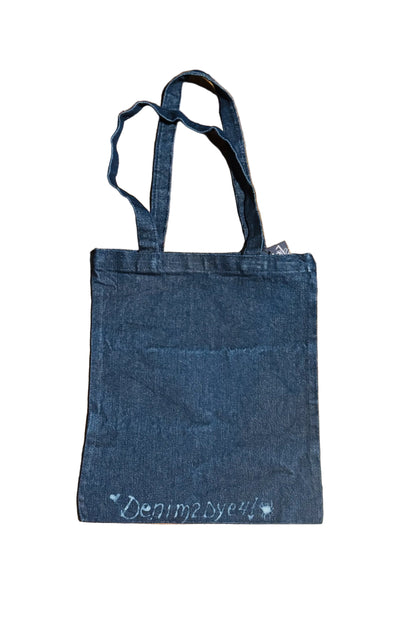 Hand Bleached Denim Tote Bag Collection