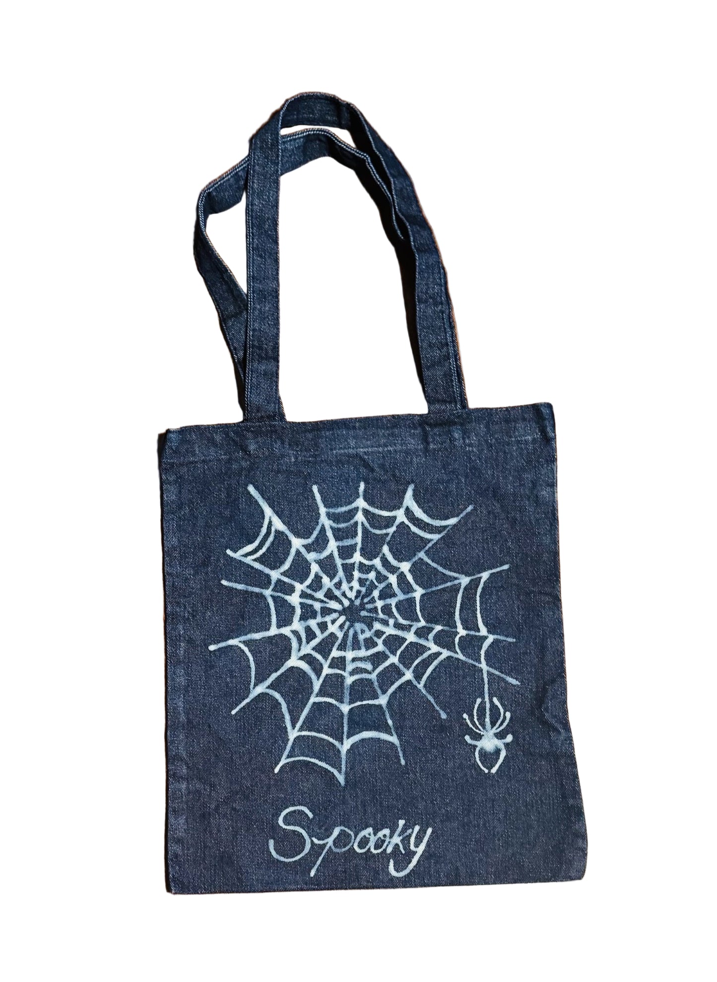 Hand Bleached Denim Tote Bag Collection