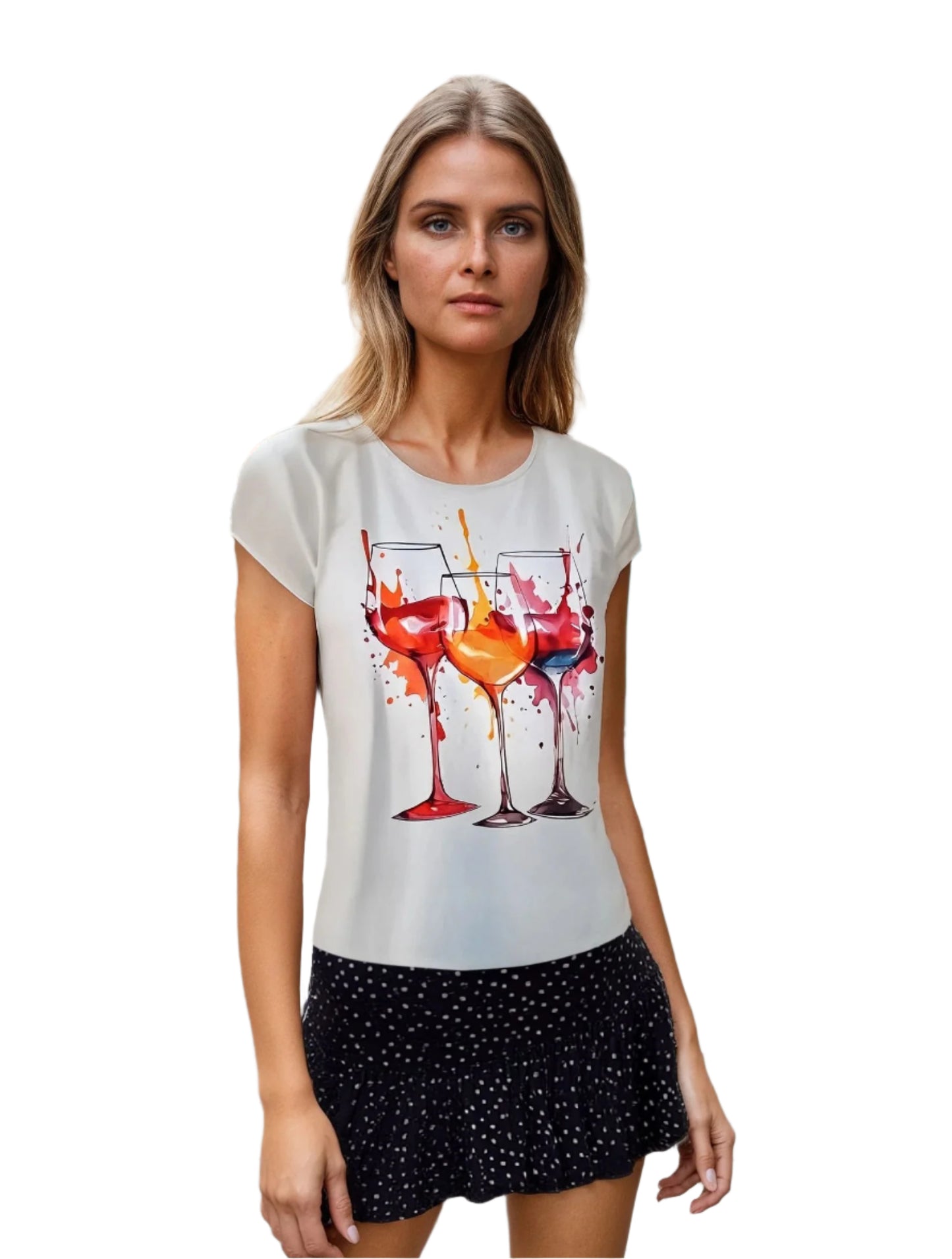 Wine Splash Tee Shirt